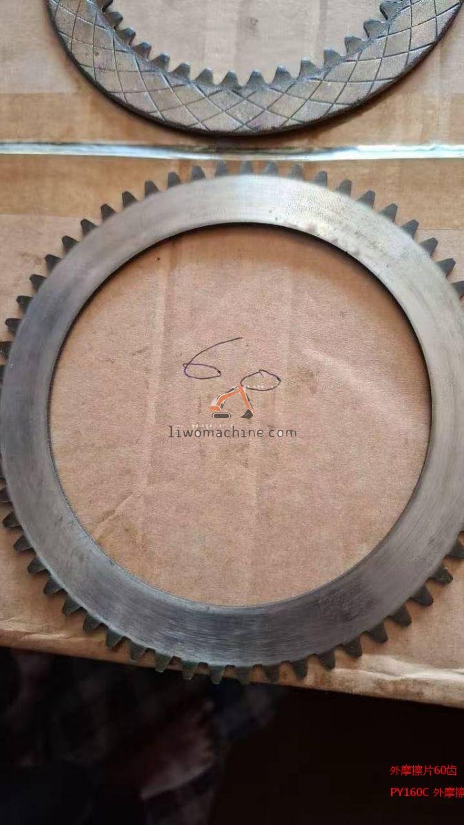 XCMG PY160C 外摩擦片60齿 154mm 外摩擦片60齿 - Professional Construction Machinery Parts